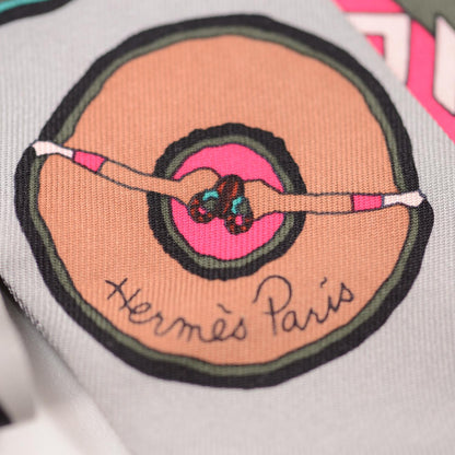Hermes Silk Belles du Mexique Twilly 2 of 6