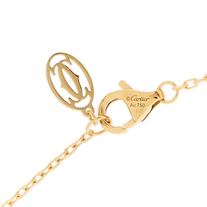 Cartier 18K Yellow Gold Diamond Juste Un Clou Pendant Necklace 6 of 7