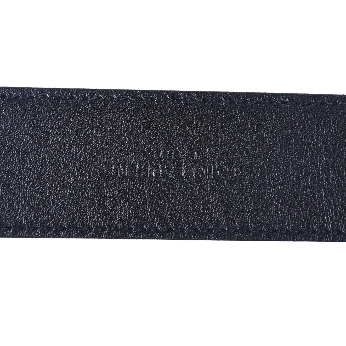 Lacquered Calfskin La 66 Buckle Belt 90/36 Black