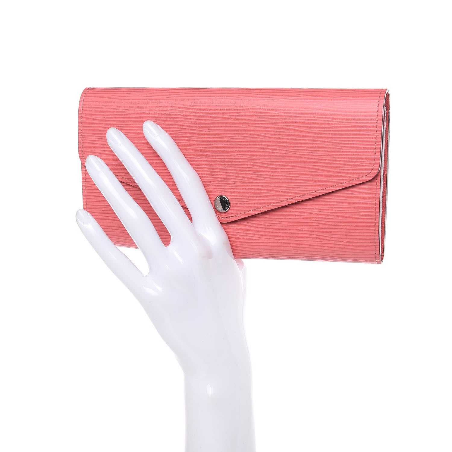 Louis Vuitton Epi Sarah Wallet NM Corail 2 of 7