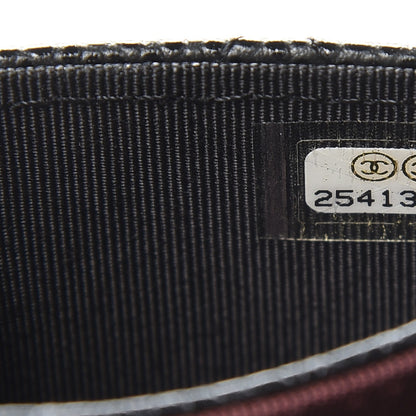 Chanel Caviar Quilted Flap Card Holder Black 8 of 8