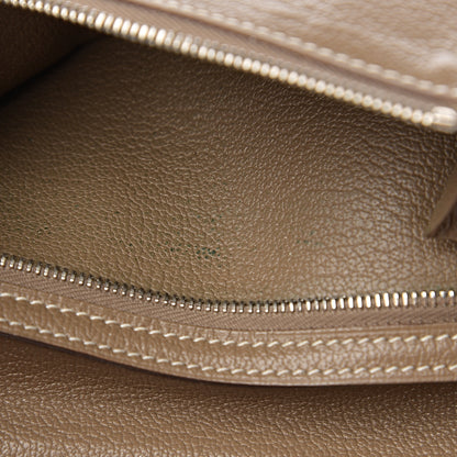 Hermes Chevre Mysore Bearn Gusset Wallet Etoupe 6 of 9