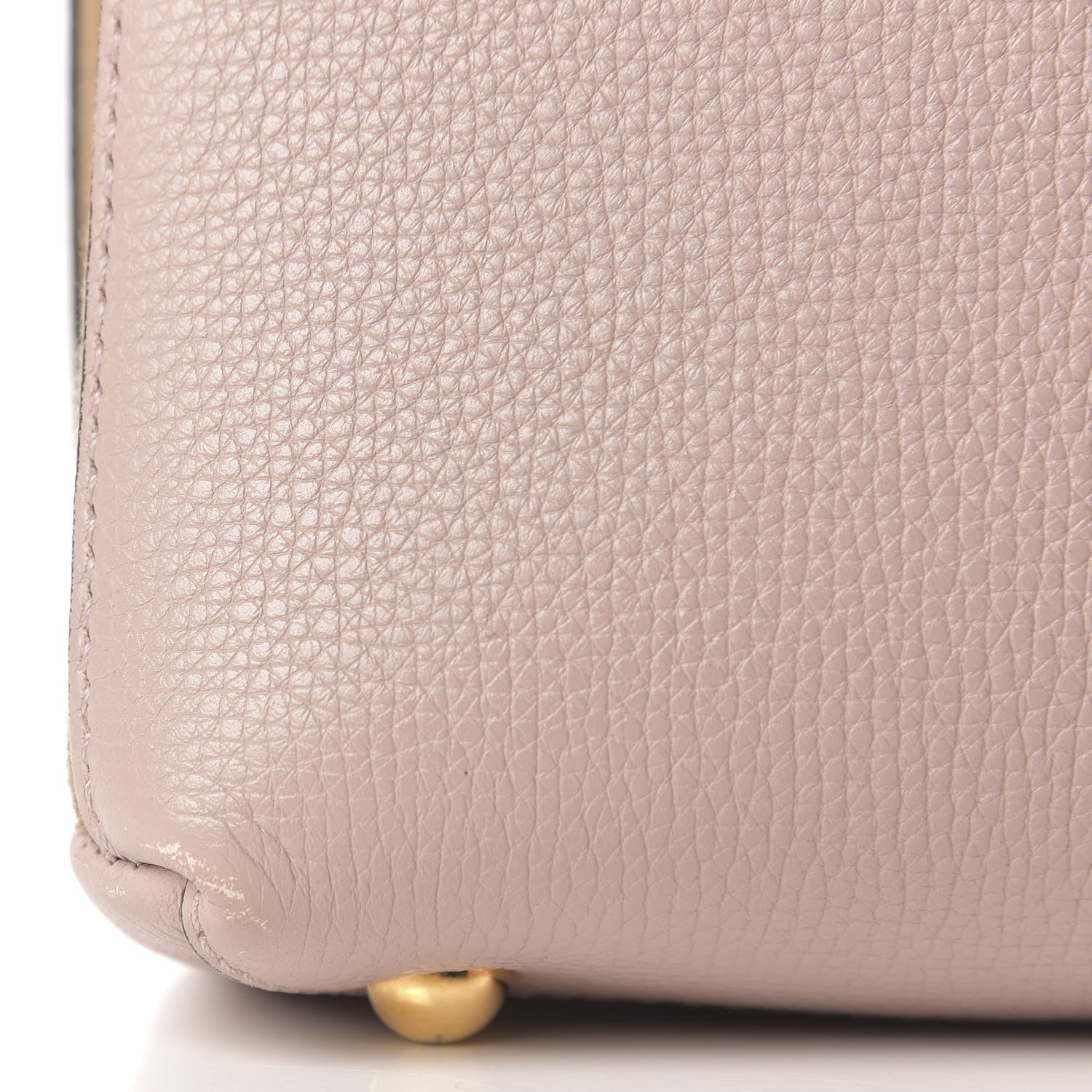 Burberry Grainy Calfskin House Check Small Banner Tote Pale Orchid 13 of 13
