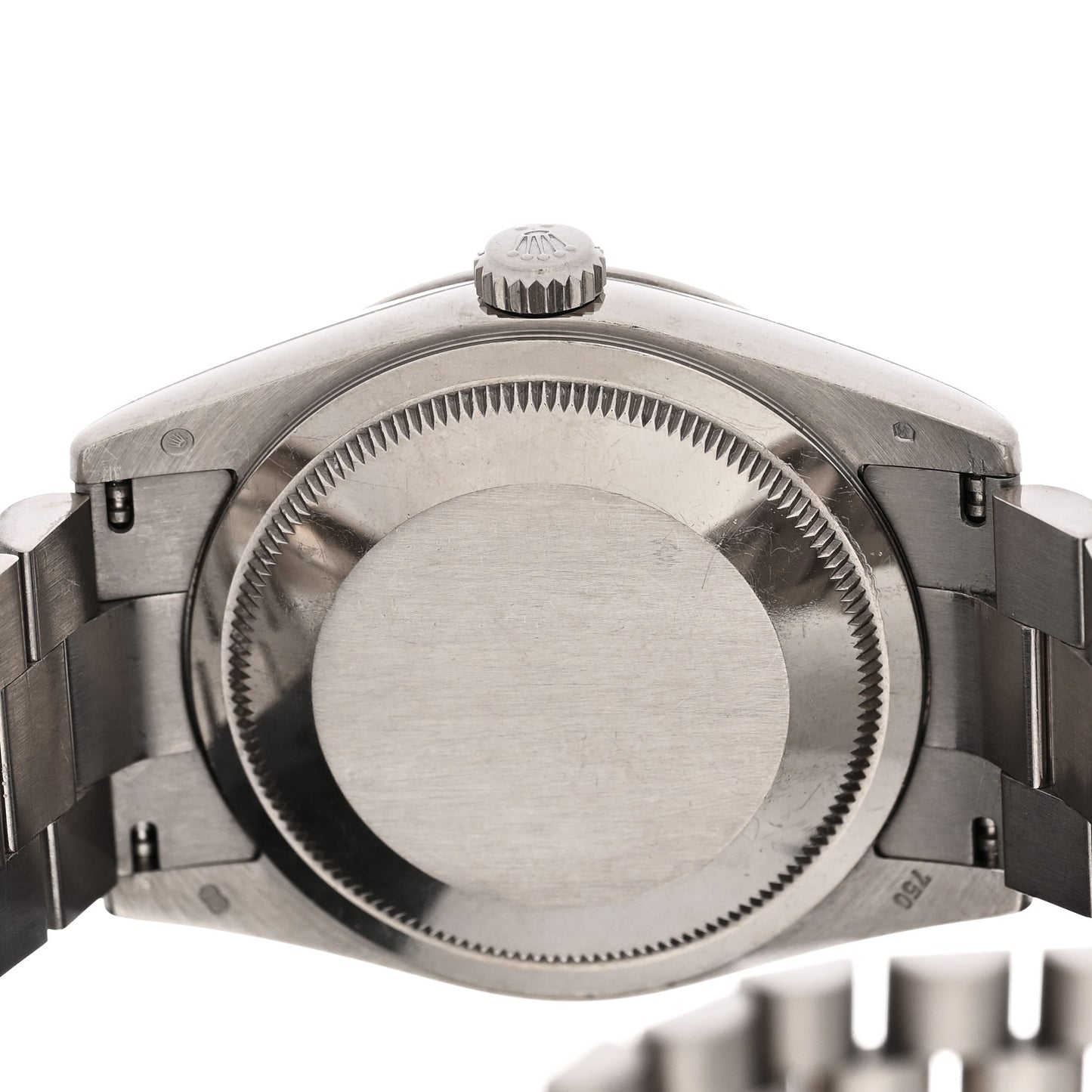 18K White Gold Diamond 36mm Oyster Perpetual Day-Date President Watch Silver 118239