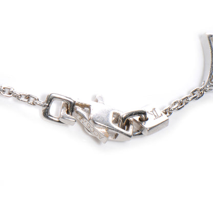 Louis Vuitton Monogram Bracelet White Gold 4 of 5