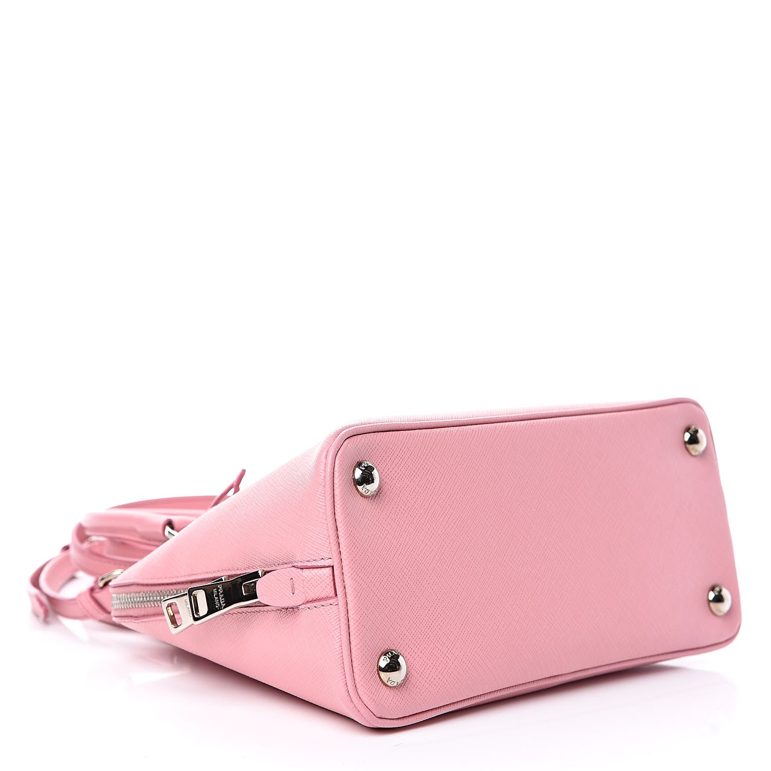 Prada Saffiano Lux Mini Promenade Tote Petalo 4 of 10