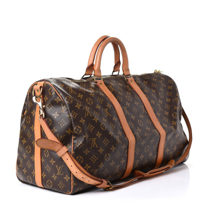 Louis Vuitton Monogram Keepall Bandouliere 50 3 of 8