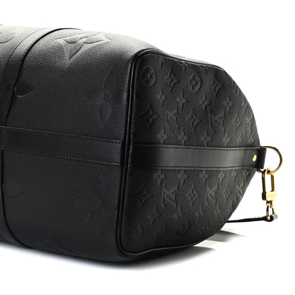 Louis Vuitton Empreinte Monogram Giant Keepall Bandouliere 45 Black 5 of 11