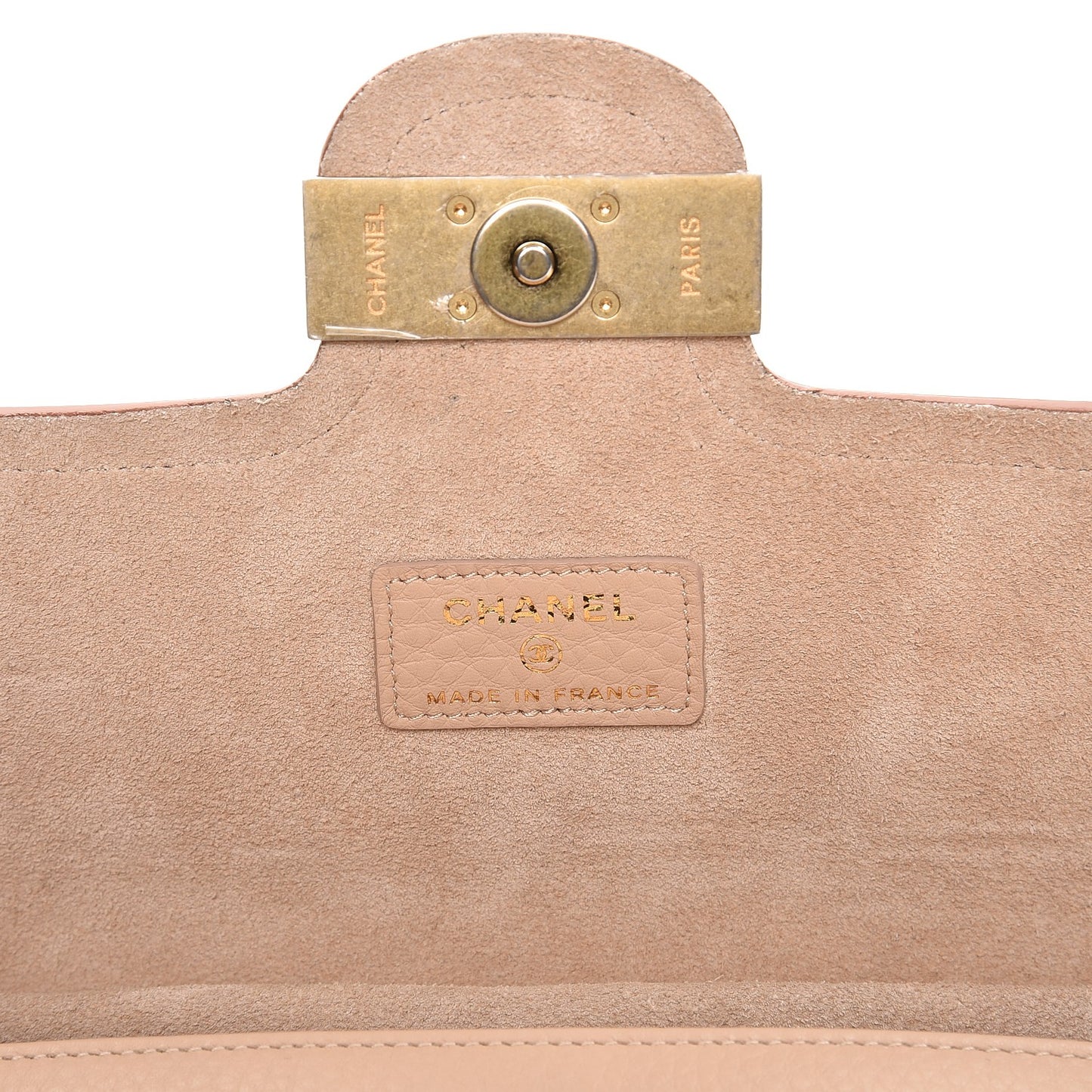 Calfskin Quilted Archi Chic Wallet On Chain WOC Beige