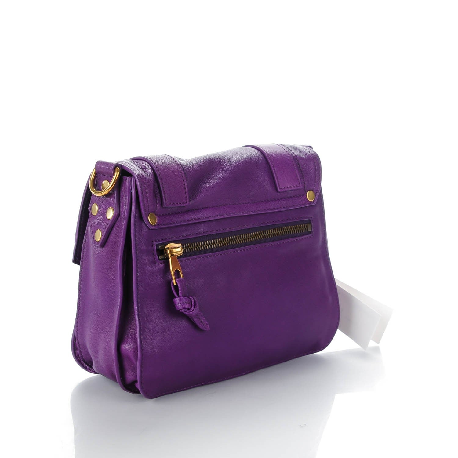 Proenza Schouler Lambskin PS1 Pouch Messenger Veruca Salt 3 of 8