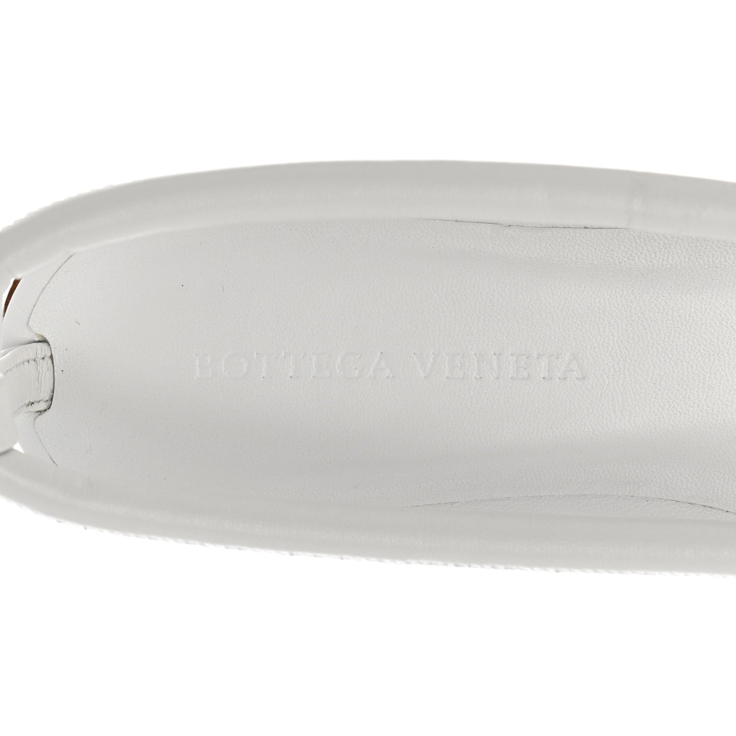 Nappa Knotted Square Flat Sandals 38 White