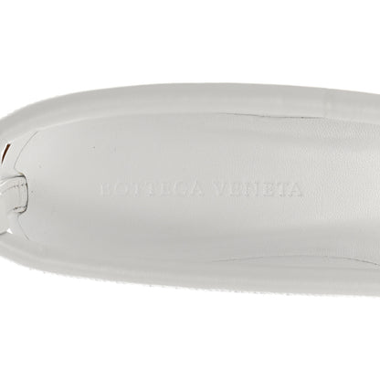 Bottega Veneta Nappa Knotted Square Flat Sandals 38 White 6 of 8