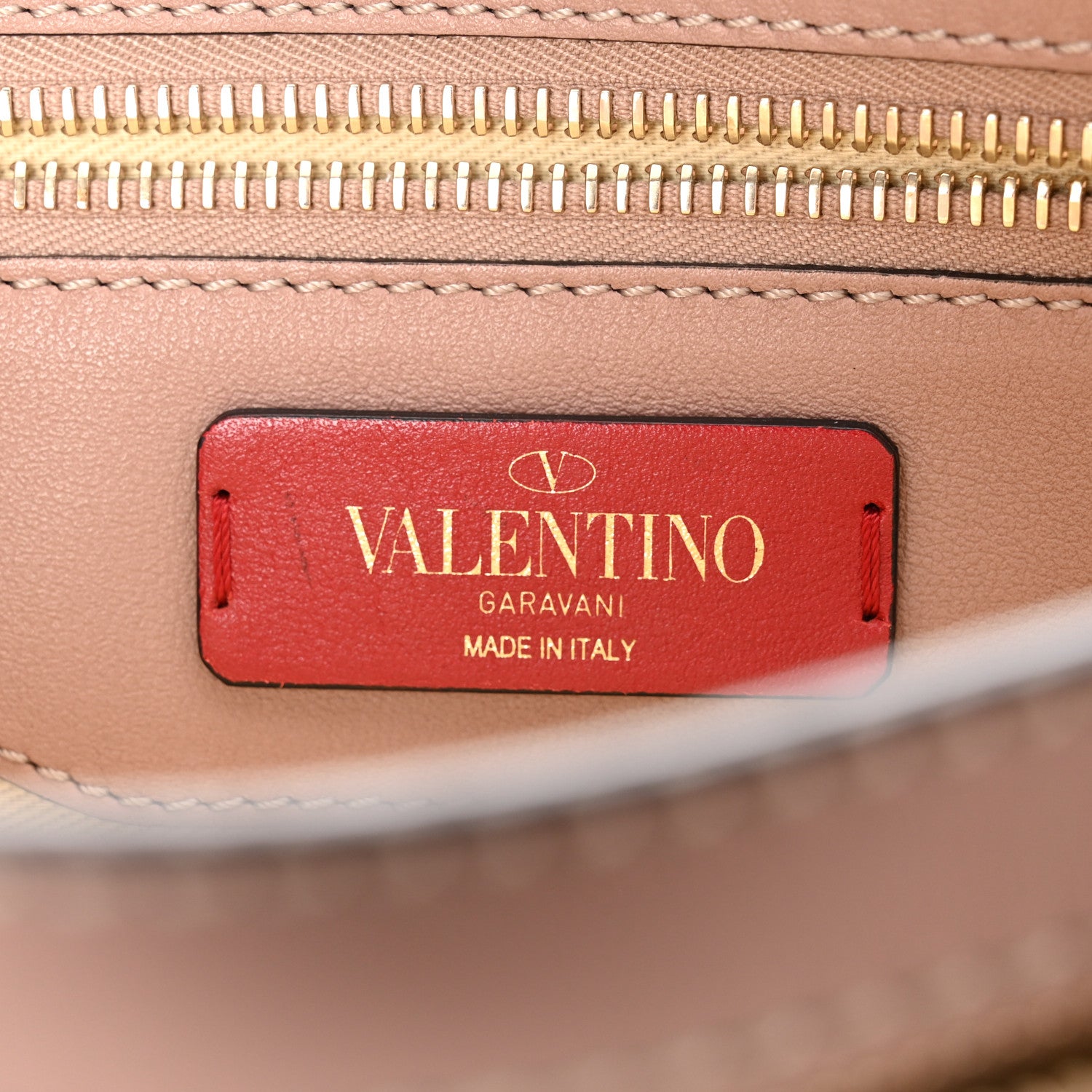 Valentino Garavani Smooth Calfskin Rockstud Top Handle Shoulder Bag Poudre 5 of 12