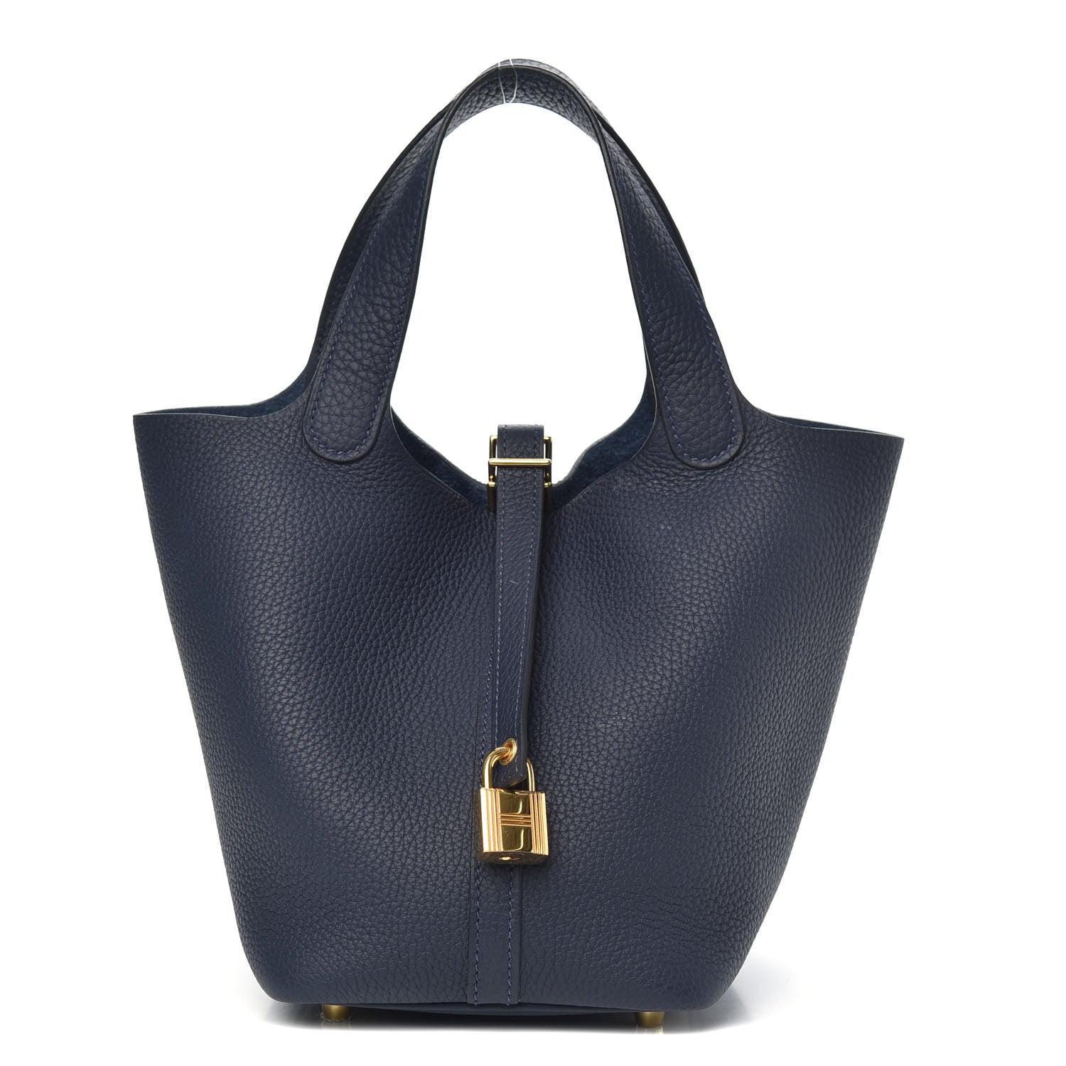 Hermes Taurillon Clemence Picotin Lock 18 PM Bleu Nuit 1 of 10