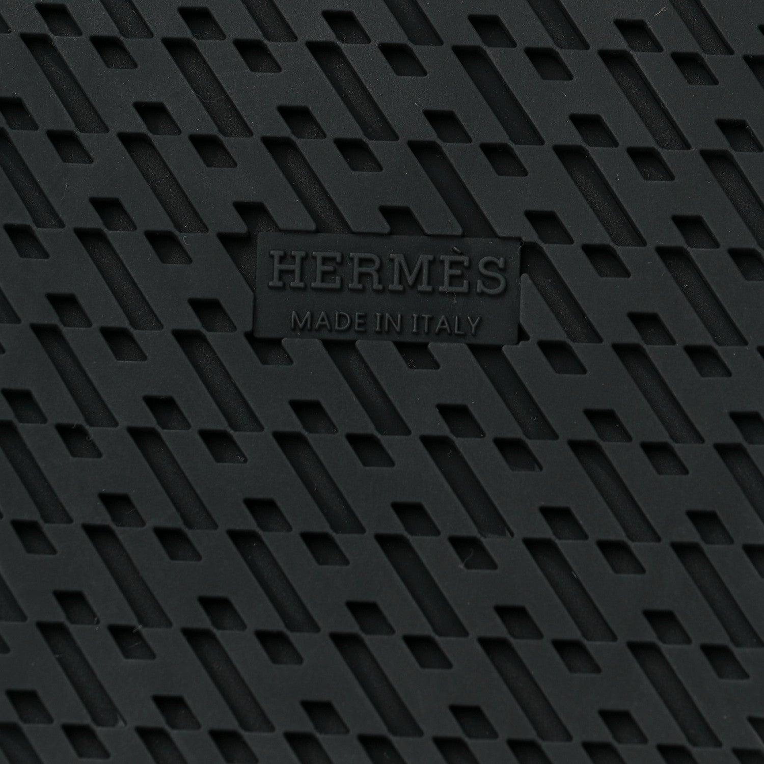 Hermes Calfskin Womens Chypre Sandals 37 Black 6 of 9