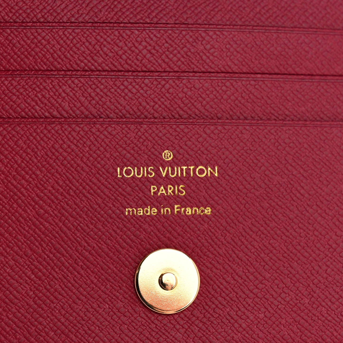 Monogram Adele Compact Wallet Fuchsia