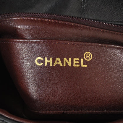 Chanel Lambskin Quilted Mini Flap Black 7 of 10