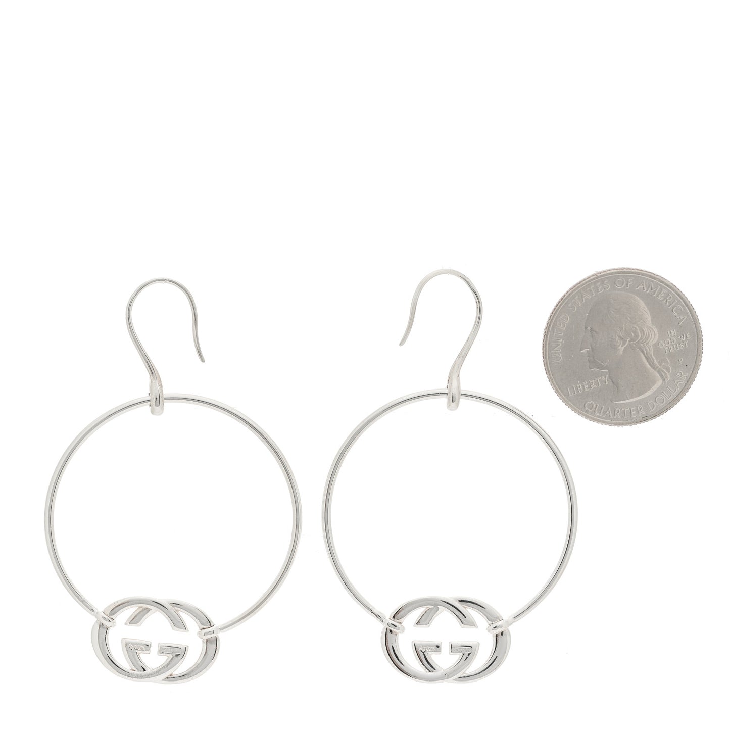 Sterling Silver Britt Hoop Earrings