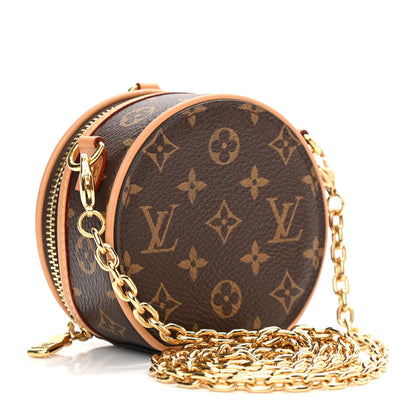 Louis Vuitton Monogram Boite Chapeau Necklace 3 of 11