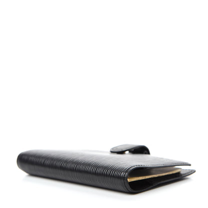 Louis Vuitton Epi Small Ring Agenda Cover Black 4 of 7