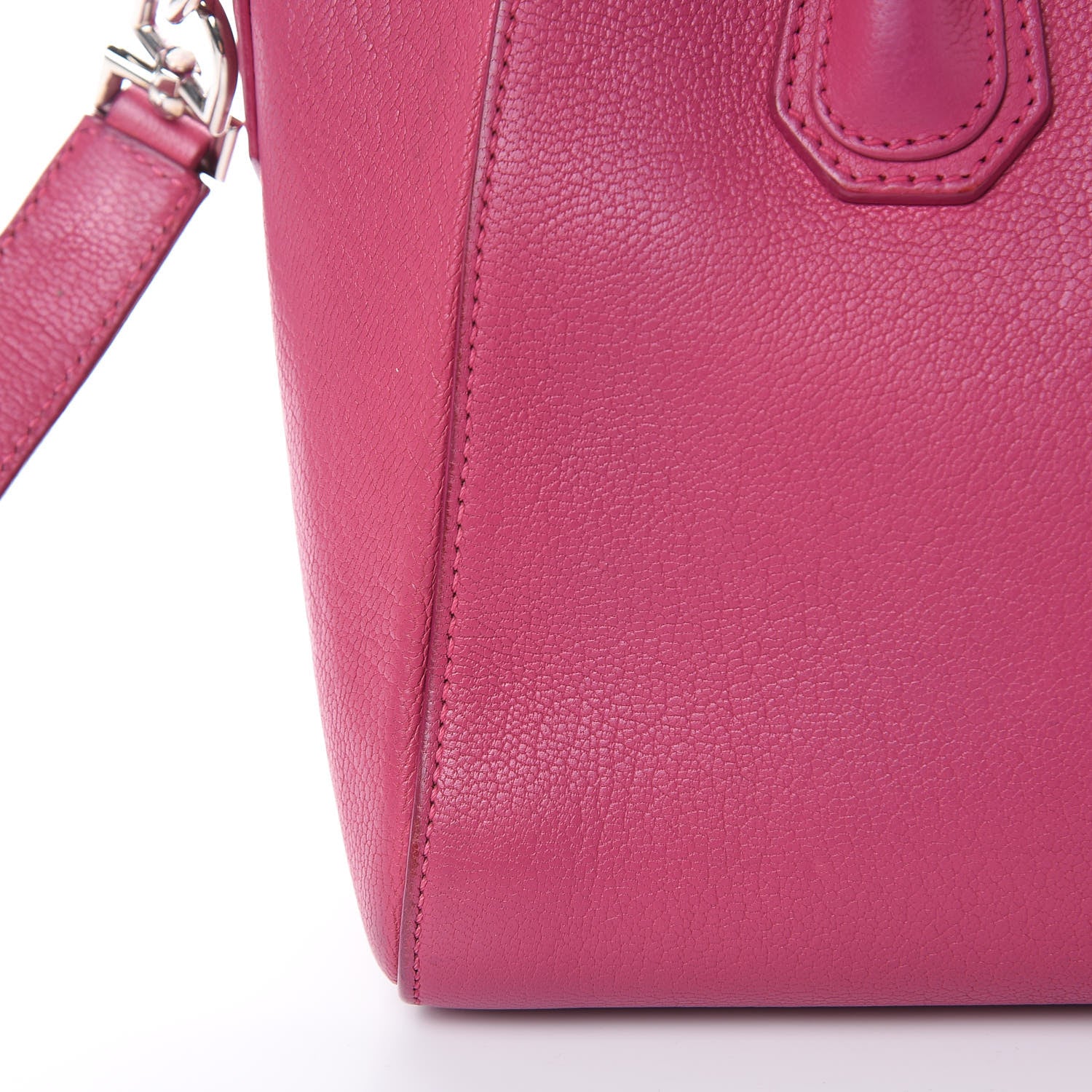 Givenchy Sugar Goatskin Mini Antigona Magenta 16 of 17