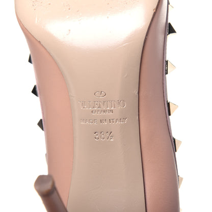 Valentino Garavani Nappa Rockstud 100mm Pumps 38.5 Soft Noisette Poudre 7 of 15