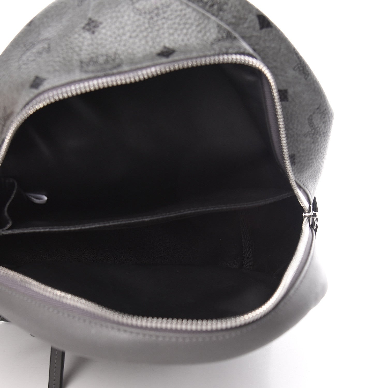 MCM Visetos Small Stark Backpack Phantom Grey 5 of 10