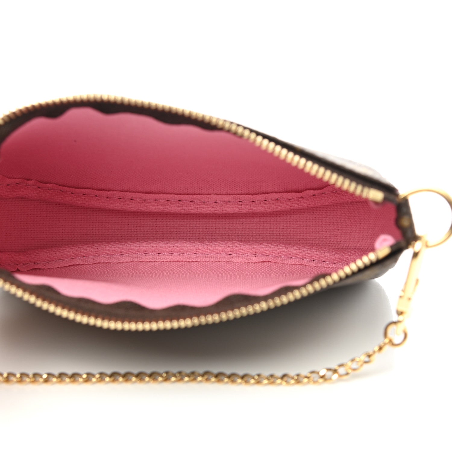 Louis Vuitton Monogram 2022 Christmas Animation Paris Mini Pochette Accessories Pink 5 of 8