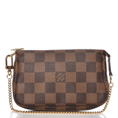 Louis Vuitton Damier Ebene Mini Pochette Accessories 2 of 16