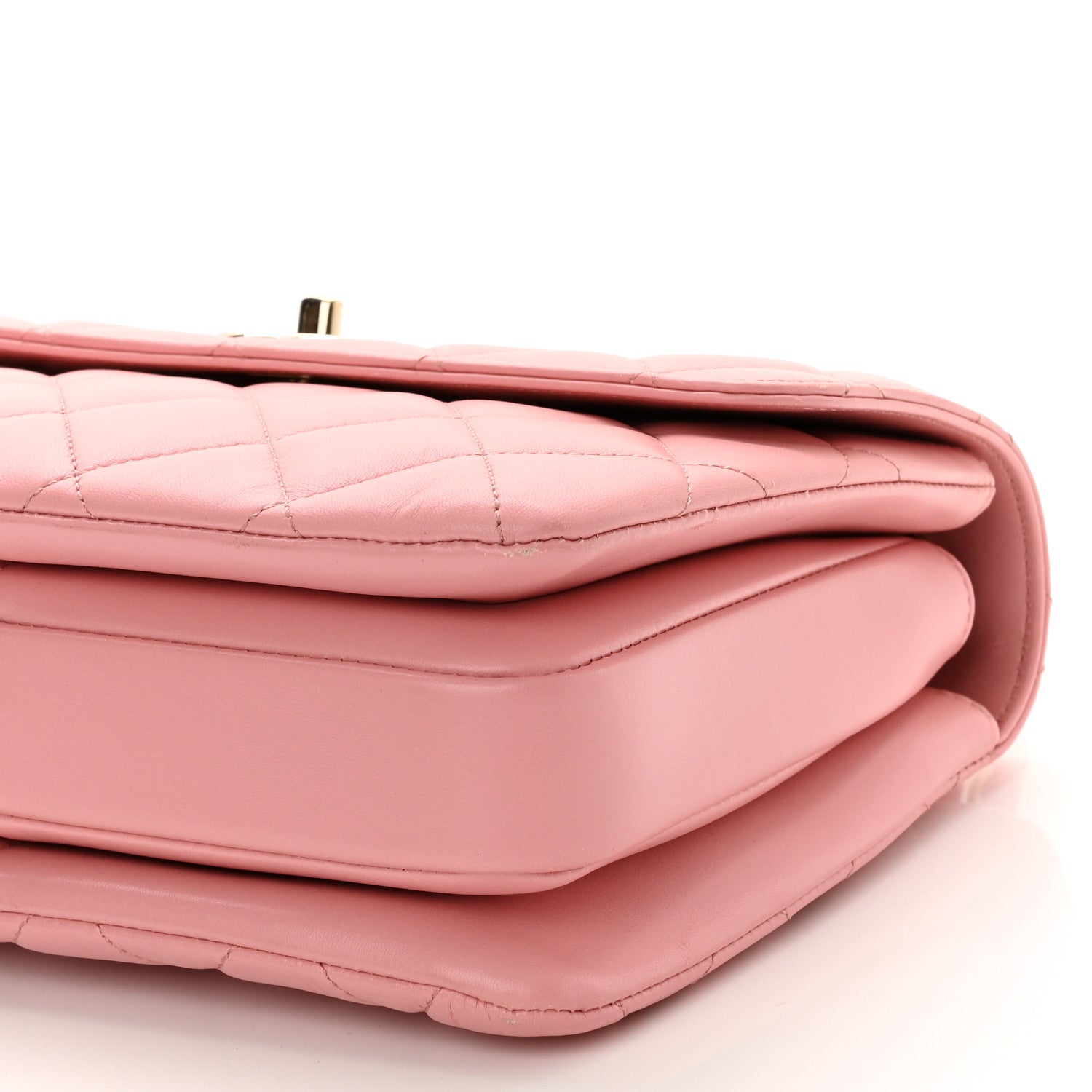 Chanel Lambskin Quilted Small Trendy CC Flap Dual Handle Bag Light Pink 10 of 11
