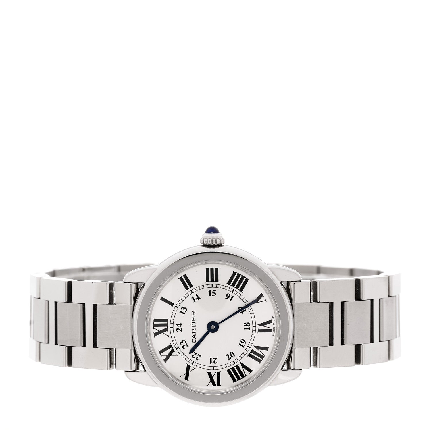 Cartier Stainless Steel 29mm Ronde Solo Quartz Watch 2 of 5