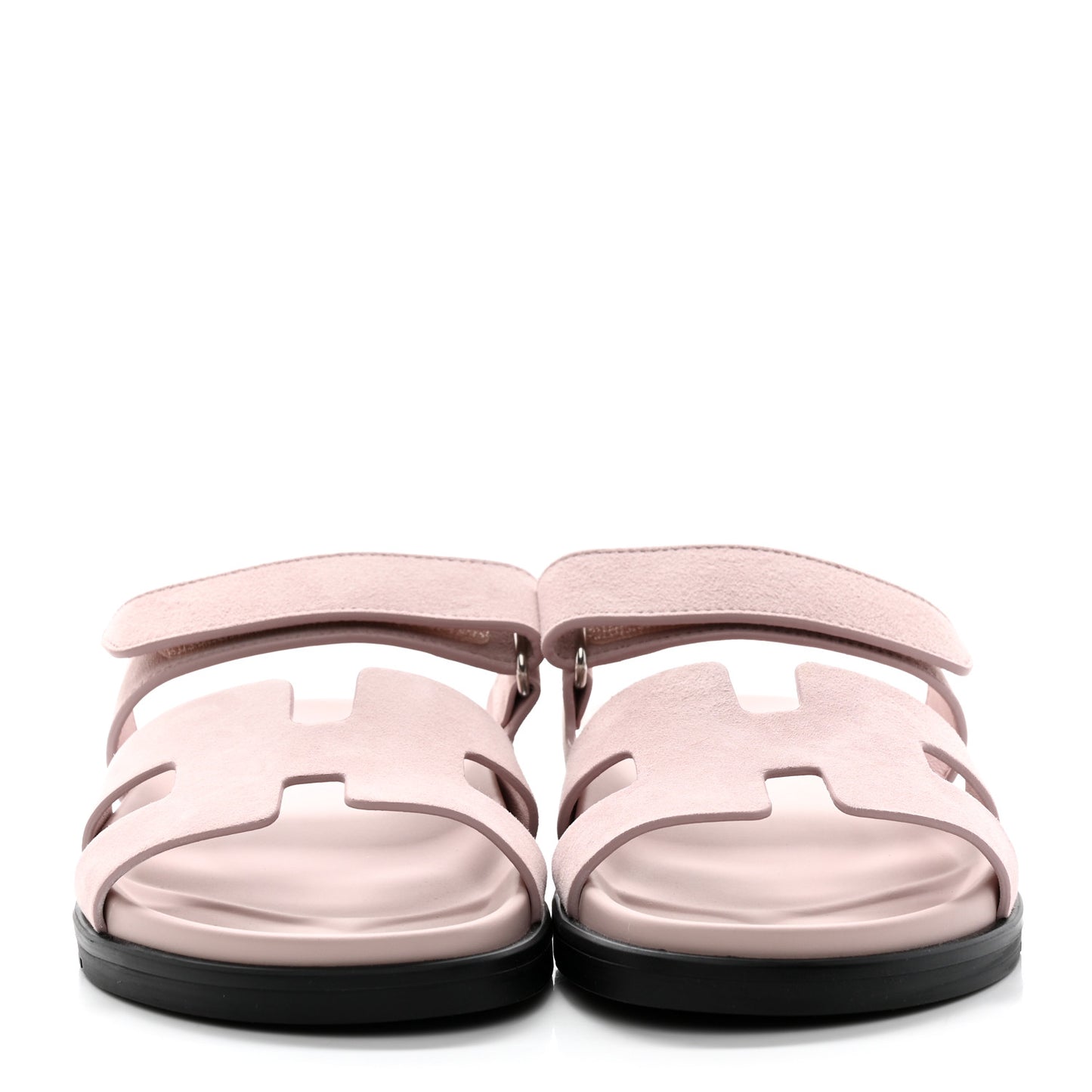 Suede Goatskin Womens Chypre Sandals 38 Rose Porcelaine