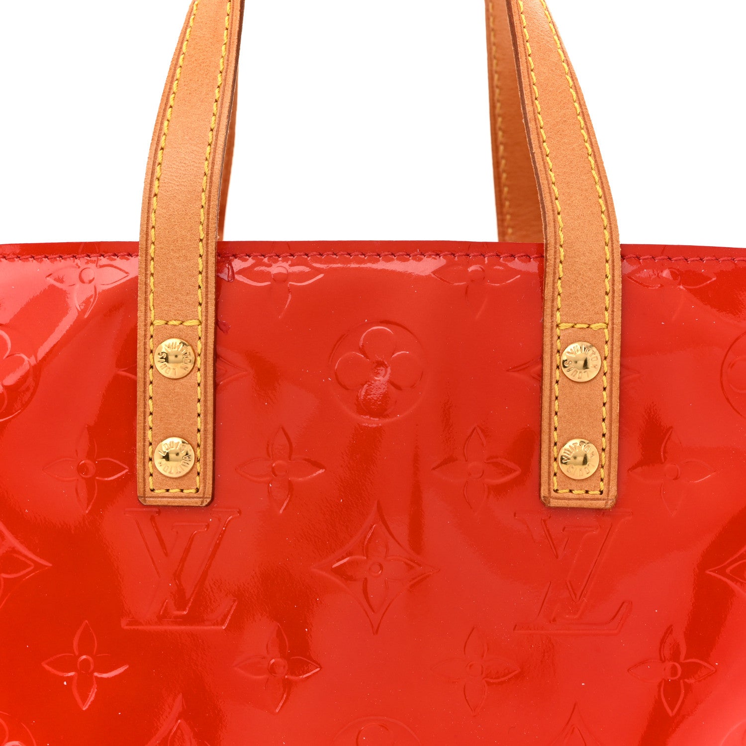 Louis Vuitton Vernis Reade PM Rouge 8 of 14