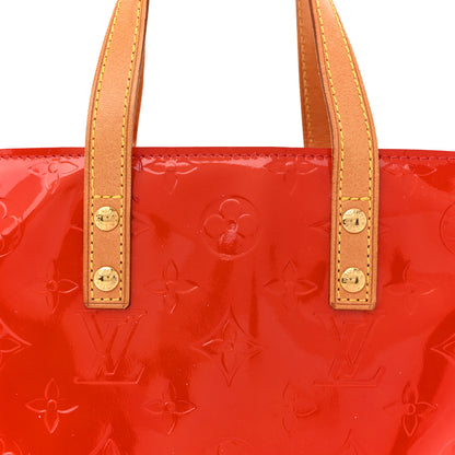 Louis Vuitton Vernis Reade PM Rouge 8 of 14