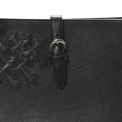 Chrome Hearts Grained Calfskin Cross Clutch Black 6 of 8