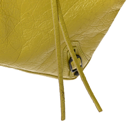 Balenciaga Agneau Classic Hardware Flat Crossbody Jaune Poussin 15 of 17