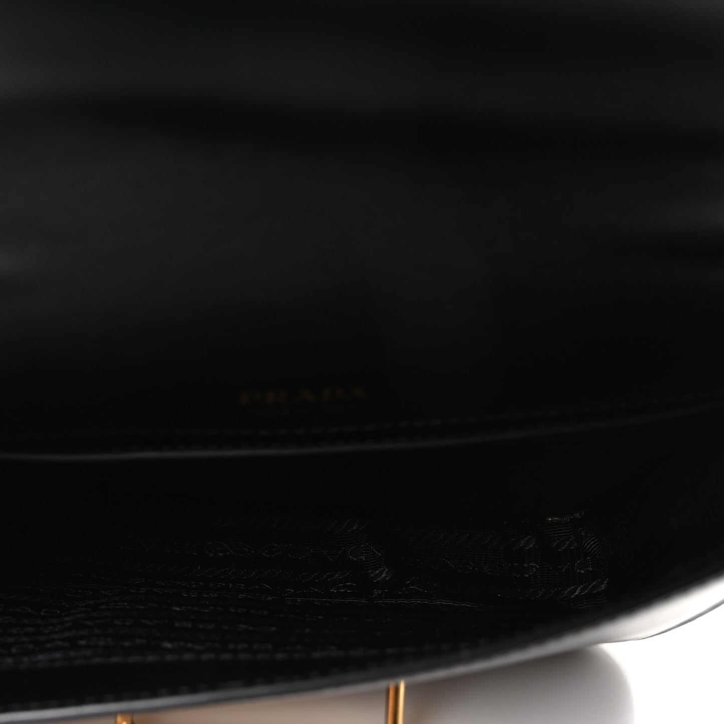 Saffiano City Calf Cahier Belt Bag Black
