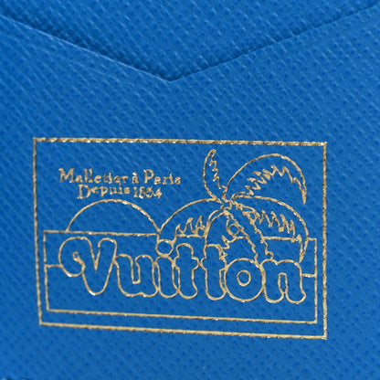 Louis Vuitton Monogram Surfin' Pocket Organizer NM Blue 7 of 8