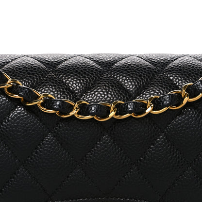 Chanel Caviar Quilted Small Double Flap Black 7 of 10