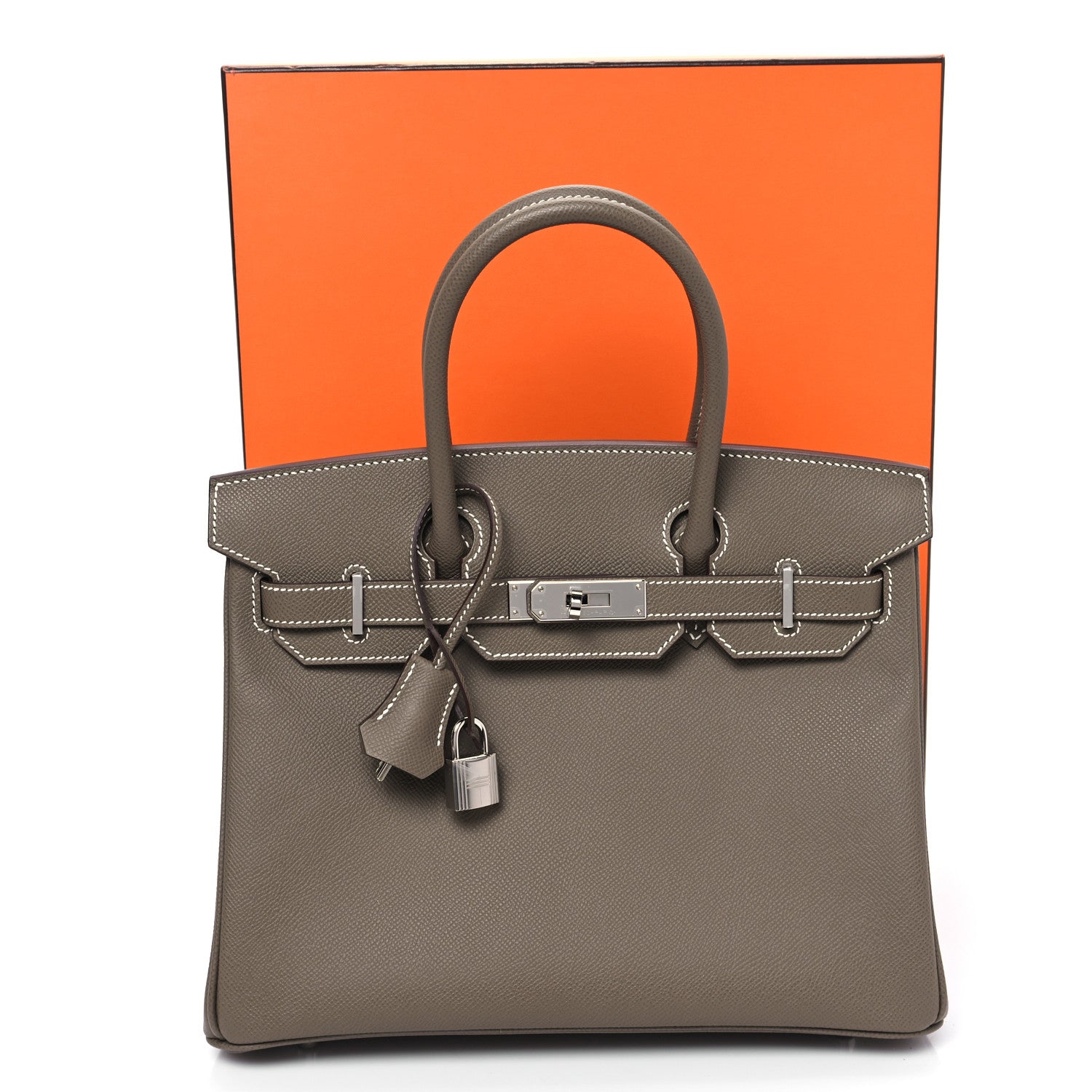 Hermes Epsom BIRKIN 30 Etoupe 11 of 11