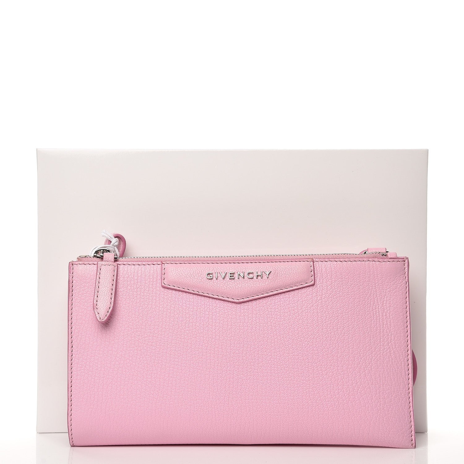 Givenchy Grained Goatskin Antigona Crossbody Bright Pink 9 of 9
