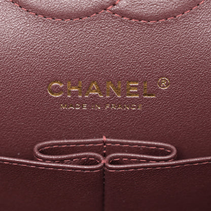 Chanel Lambskin Quilted Medium Double Flap Black 6 of 10