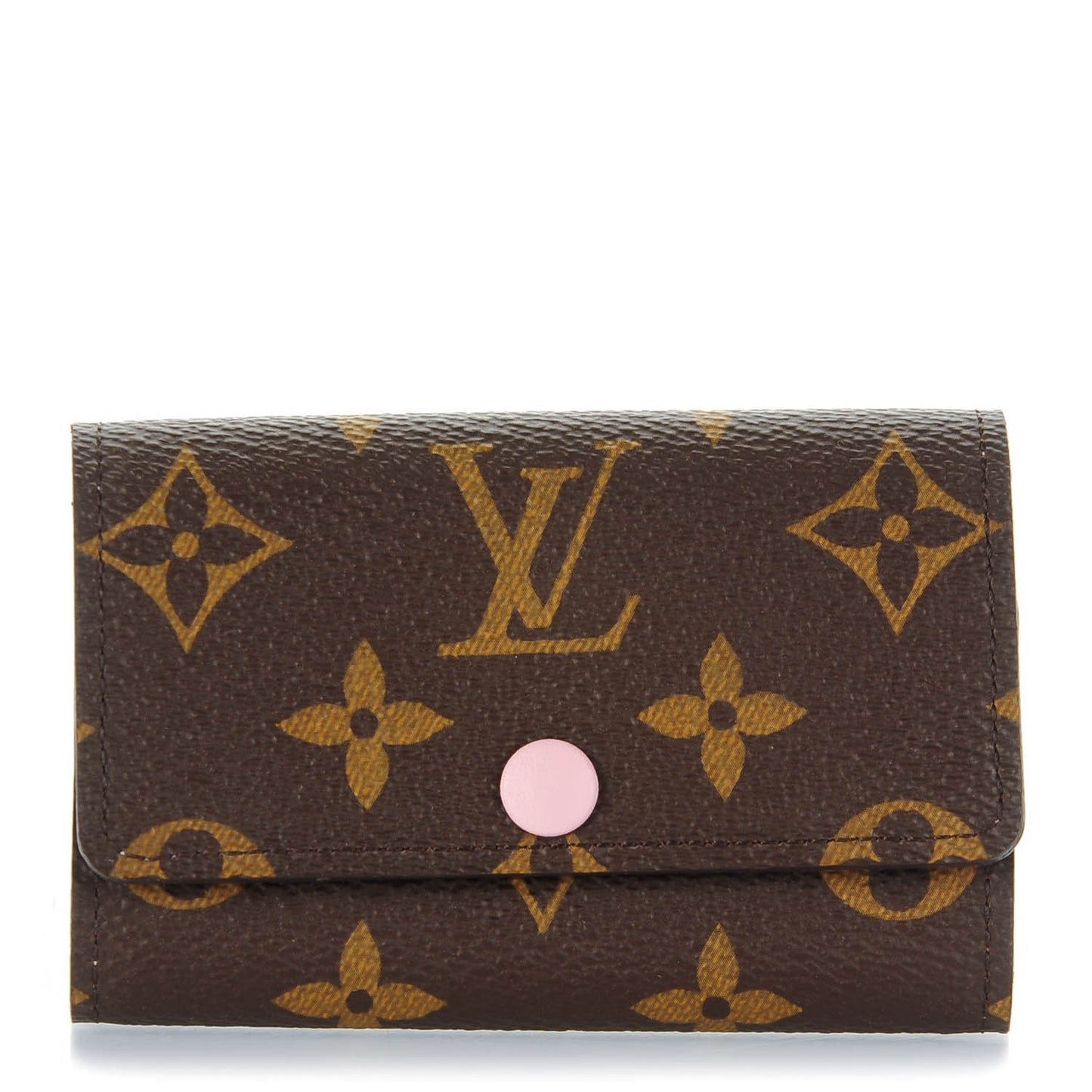 Monogram Multicles 6 Key Holder Rose Ballerine