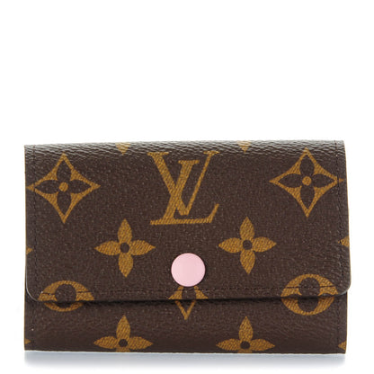 Louis Vuitton Monogram Multicles 6 Key Holder Rose Ballerine 1 of 7