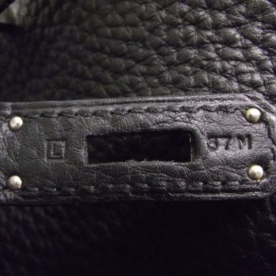 Hermes Togo Birkin 40 Noir 13 of 14