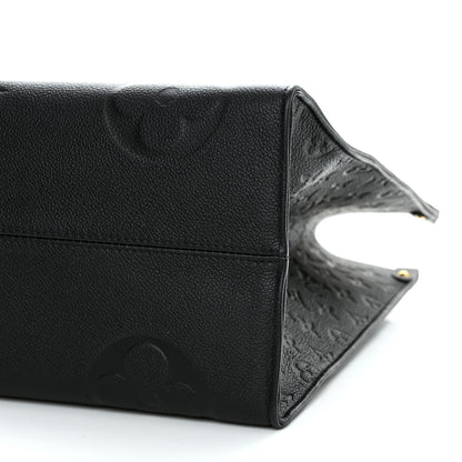 Louis Vuitton LOUIS VUITTON Empreinte Monogram Giant Onthego GM Black 10 of 10