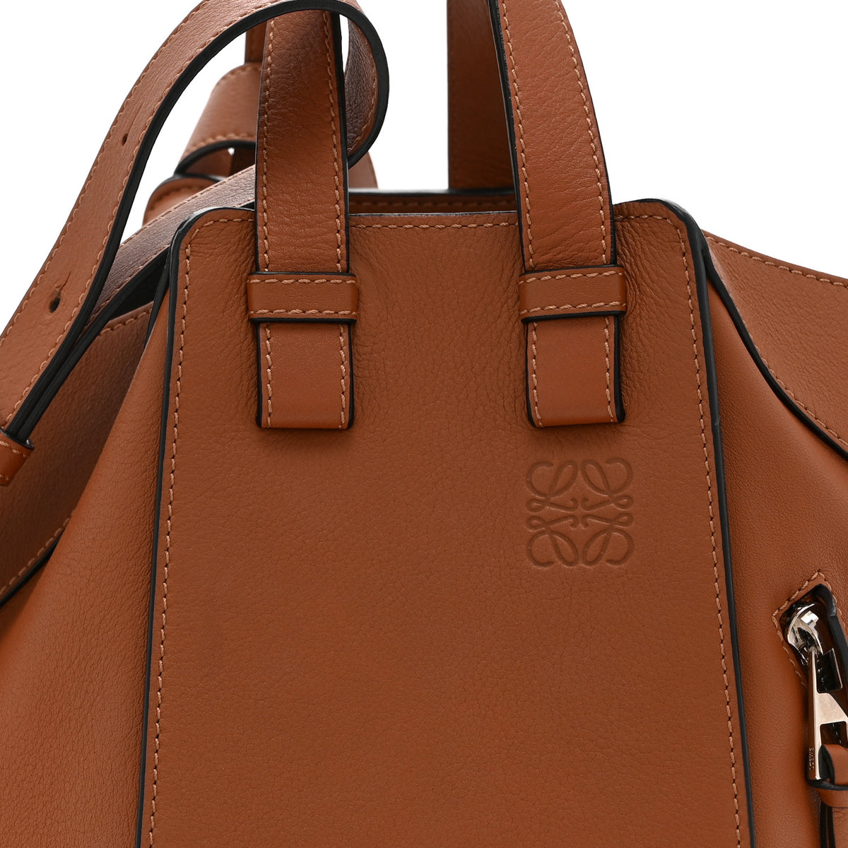 Loewe Calfskin Small Hammock Shoulder Bag Tan 8 of 10
