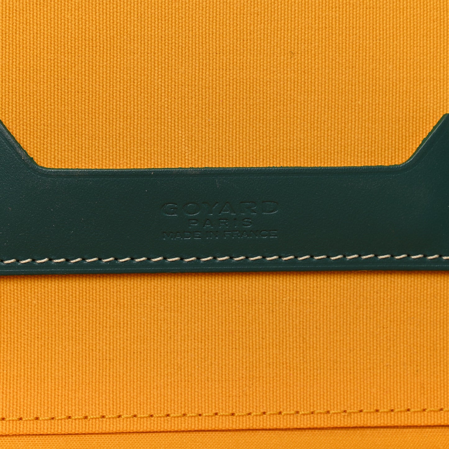 Goyardine Muse Vanity Case Green