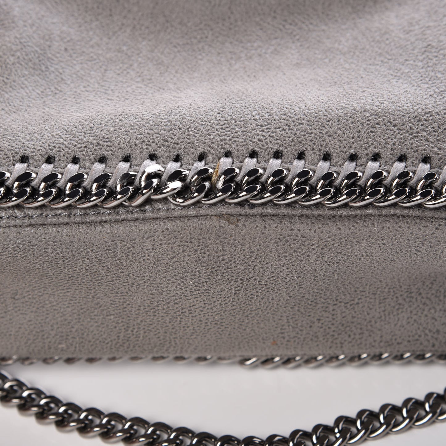 Shaggy Deer Falabella Crossbody Camera Bag Light Grey