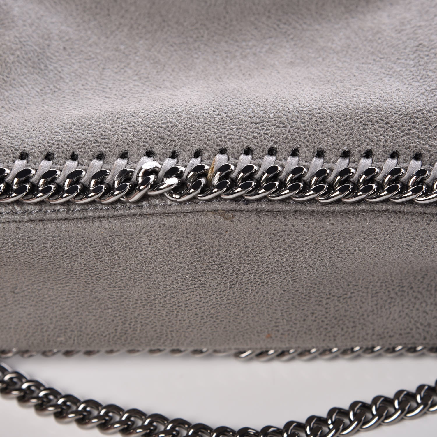 Stella McCartney Shaggy Deer Falabella Crossbody Camera Bag Light Grey 16 of 16